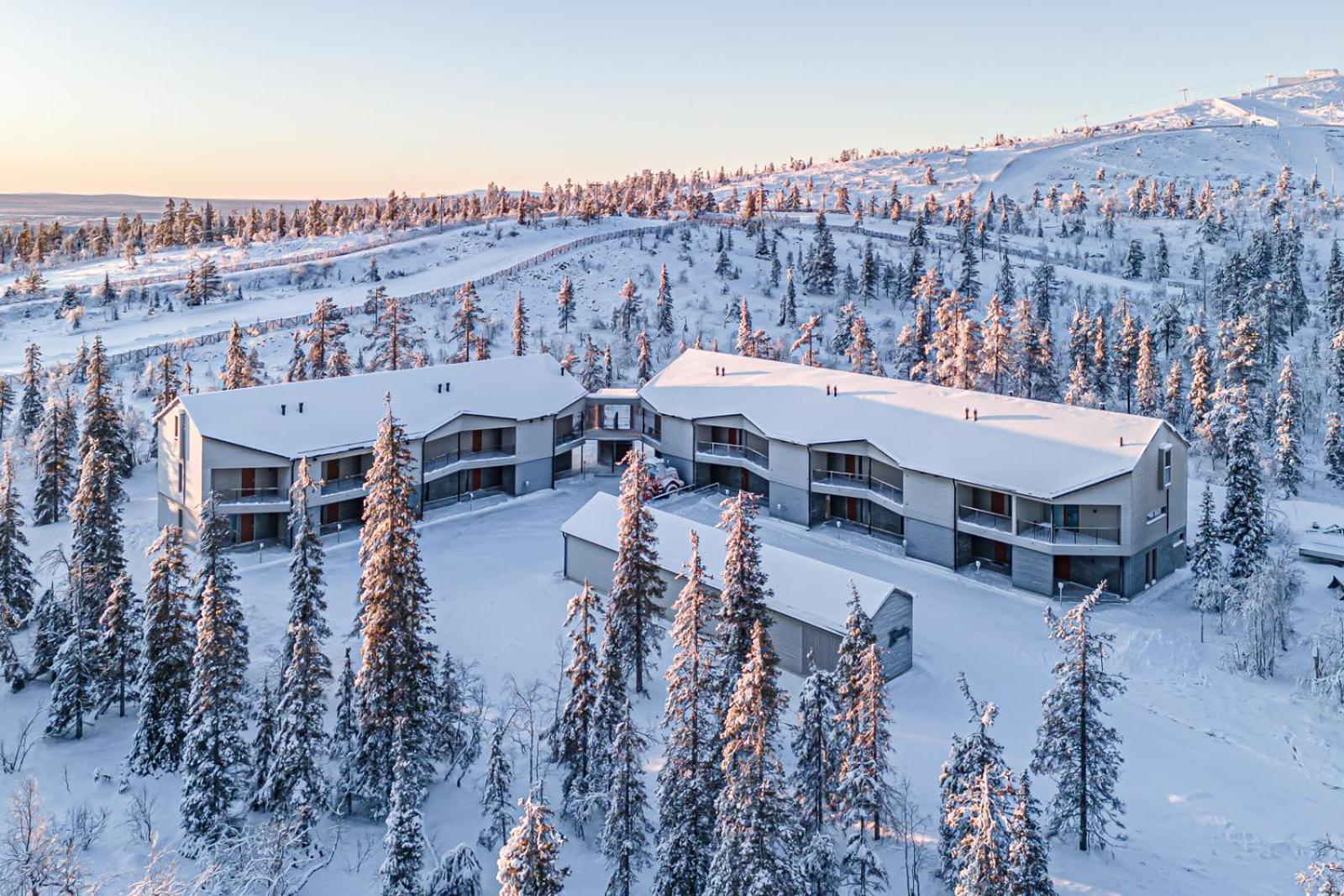 Ferienwohnung Aavalevi Haven Chalet, On The Mountain Exterior foto